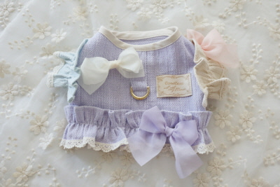 cotton candy harness lavender